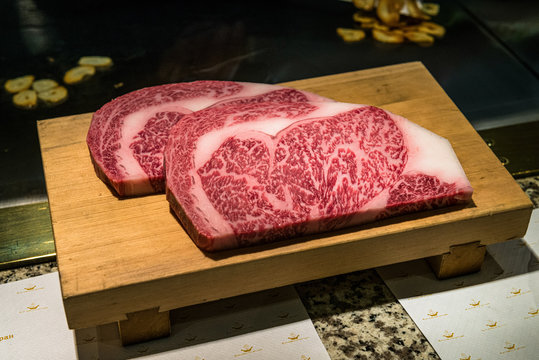 Grade A5 Kobe Beef Steaks, Kobe Japan