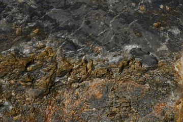 Stones texture and background. Rock texture. Veins.