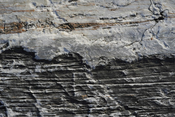 Stones texture and background. Rock texture. Veins.