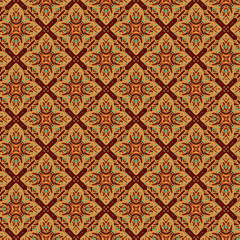 seamless damask pattern