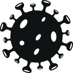 corona virus icon vector 