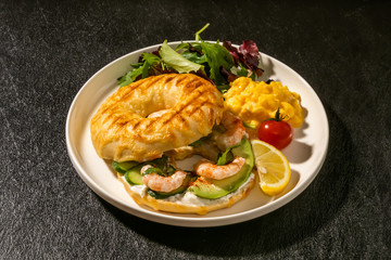 ベーグル　パン　 Bagel Sandwich