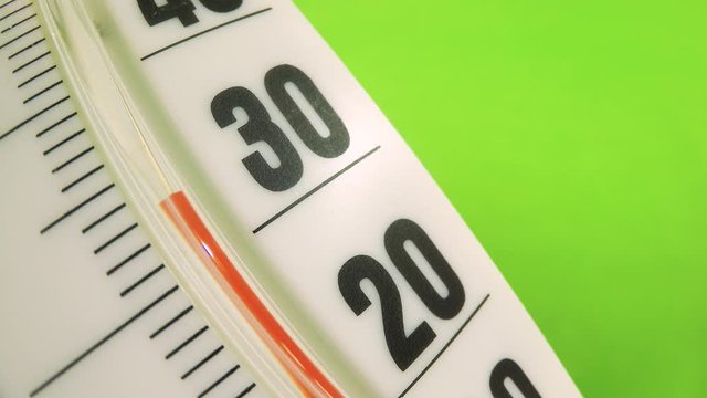 quick cooling, the thermometer drops from a temperature of +36 to + 22 degrees