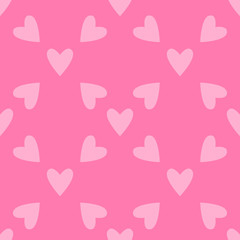 Seamless hearts pattern