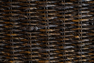 Texture of a woven basket