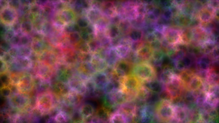 Colorful nebula gas clouds fog illustration