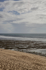 Obraz premium Low tide at the beach