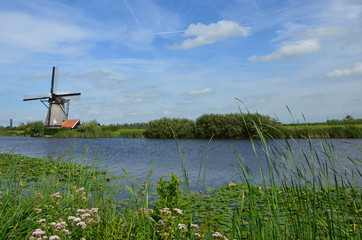 Kinderdijk is a village in the the Netherlands' South Holland province, known for its iconic 18th-century windmills. 