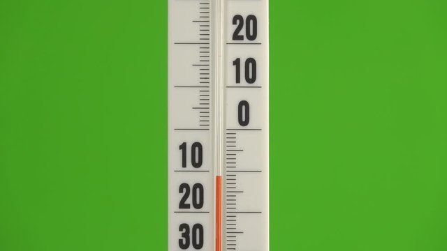 rapid warming, the thermometer rises from -14 to + 20 degrees