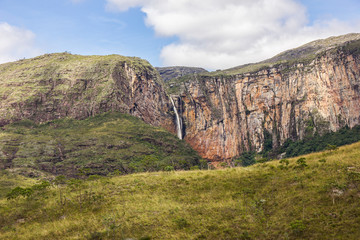 waterfall of the board, minas gerais.