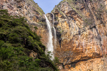 Fototapeta na wymiar waterfall of the board, minas gerais.