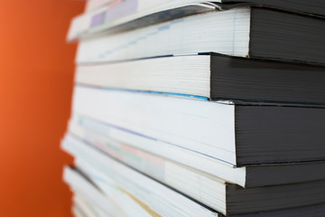 本 古本 書籍 オレンジ