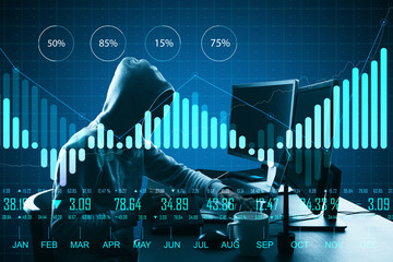 Malware and hacking concept