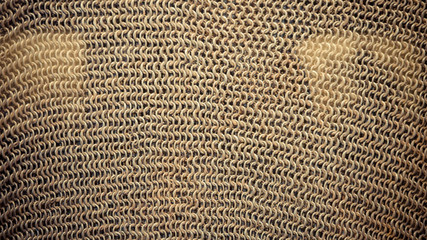 A Close up of some detail woven