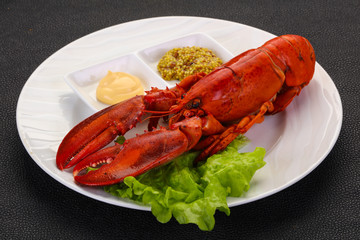 Luxury Lobster with sauce