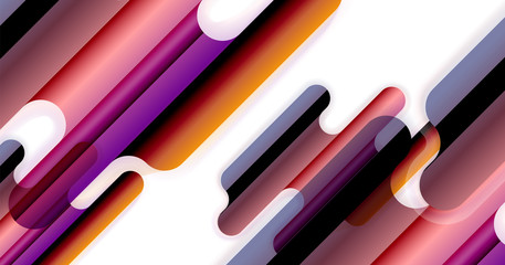 Abstract liquid lines geometric background