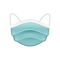 Isolated surgical face mask