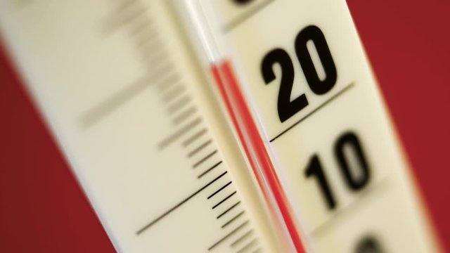 quick cooling, the thermometer drops to a temperature of 10 degrees