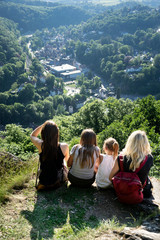 Eppstein, Fotograf, Gebirge, Ausflug, Landschaft, Taunus, Burg.