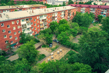 city roofs