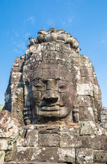 The Faces of The Bayon Temple, Siem Reap, Cambodia
