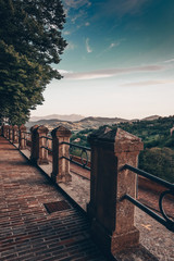 Italy. Urbino landscape