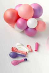 balloons decorations for girls birthday