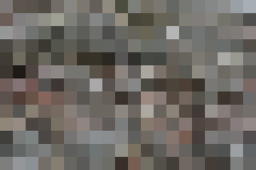 Multi-colored rectangular pixel background. The texture consisting of multi-colored squares.