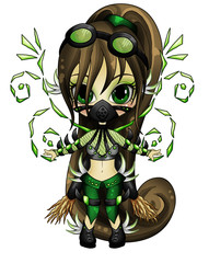 Chibi Cyber Lady