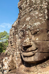 Fototapeta premium The Faces of The Bayon Temple, Siem Reap, Cambodia