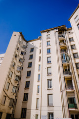 Fototapeta premium Immeuble ancien dans la quartier des Brotteaux à Lyon