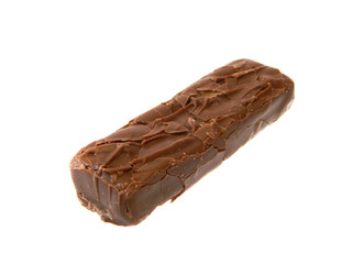 chocolate bar isolated on white background