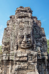 Fototapeta premium The Faces of The Bayon Temple, Siem Reap, Cambodia