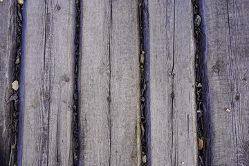 Texture - old gray wooden boards