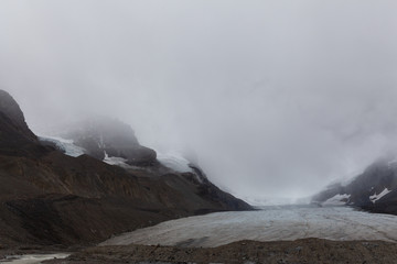 Athabasca glacier, Alberta, Canada