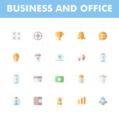 business icon pack isolated on white background. for your web site design, logo, app, UI. Vector graphics illustration and editable stroke. EPS 10.