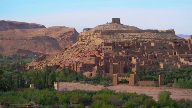 Burg Kasbah Ait Ben Haddou in Marokko, Afrika