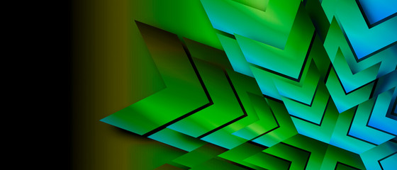 Obraz premium Technology data background