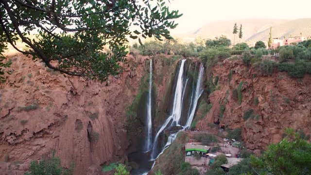 Wasserfall im Atlas-Gebirge bei Ouzoud, Marokko