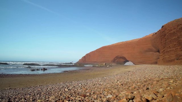 Strand in Marokko - Sehensw&uuml;rdigkeit in Afrika