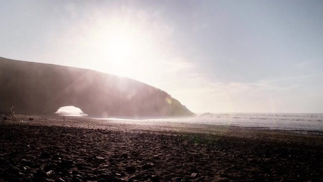 Strand in Marokko - Sehensw&uuml;rdigkeit in Afrika