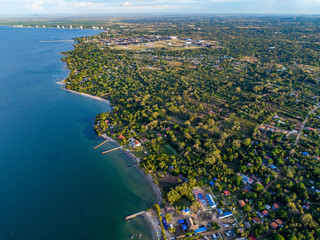 Colombian Caribbean Aerial View