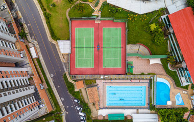 Top Down View of a Vacation Club