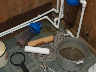 Water filter replacement