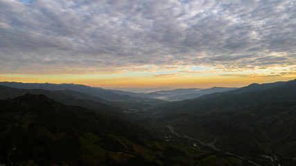 Fototapeta na wymiar Colombian Mountains