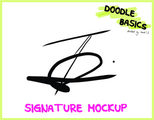 Signature Unterschrift MockUp Max Mustermann John Doe Jane Fake Signatures for Movies and Mock Ups