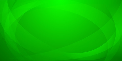Abstract background made of curved lines in green colors