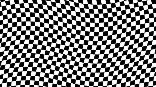 Abstract CGI motion background with moving checkered pattern (full HD 1920x1080, 30 fps).