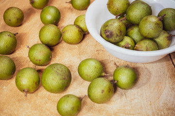 Melicoccus bijugatus - Mamoncillo delicious tropical fruit