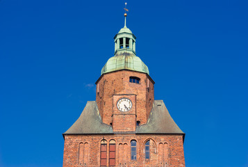 Fototapeta na wymiar St. Mary's Cathedral in Gorzow Wielkopolski, Poland